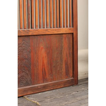 細密市松幅広格子建具　L510 