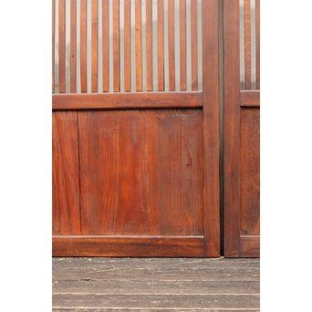 細密市松幅広格子建具　L510 