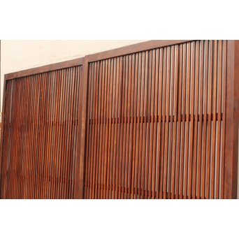 細密市松幅広格子建具　L510 