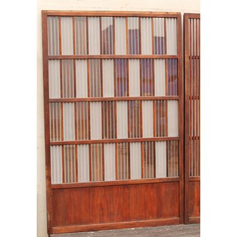 細密市松幅広格子建具　L510 