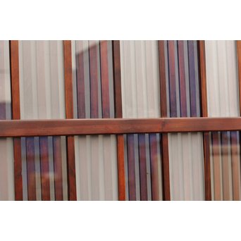 細密市松幅広格子建具　L510 