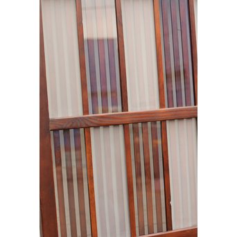 細密市松幅広格子建具　L510 