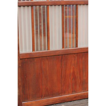 細密市松幅広格子建具　L510 