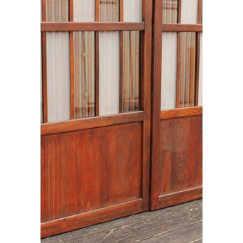 細密市松幅広格子建具　L510 