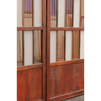 細密市松幅広格子建具　L510 