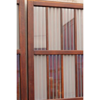 細密市松幅広格子建具　L510 