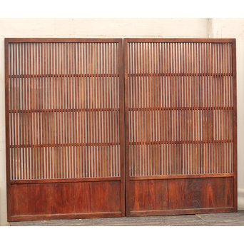 細密市松幅広格子建具　L510 