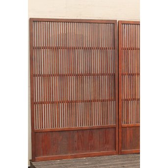 細密市松幅広格子建具　L510 