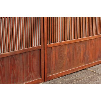 細密市松幅広格子建具　L510 