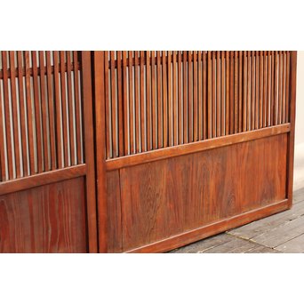 細密市松幅広格子建具　L510 