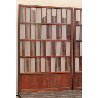 細密市松幅広格子建具　L510 