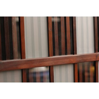 細密市松幅広格子建具　L510 