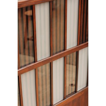 細密市松幅広格子建具　L510 