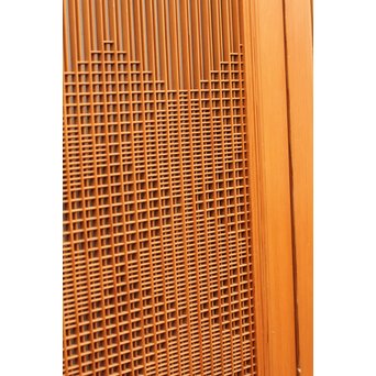 繊細意匠組子建具2枚1組　L516 