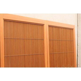 繊細意匠組子建具2枚1組　L516 