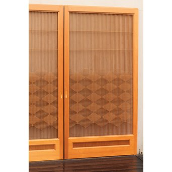 繊細意匠組子建具2枚1組　L516 