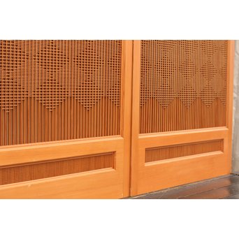 繊細意匠組子建具2枚1組　L516 