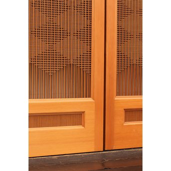 繊細意匠組子建具2枚1組　L516 