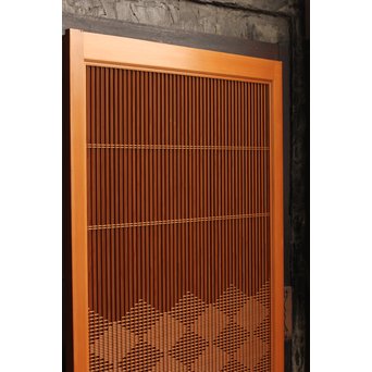 繊細意匠組子建具2枚1組　L516 