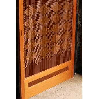 繊細意匠組子建具2枚1組　L516 