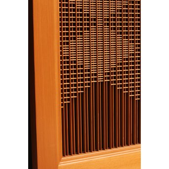 繊細意匠組子建具2枚1組　L516 