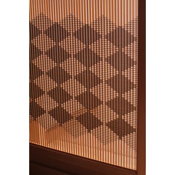 繊細意匠組子建具2枚1組　L516 