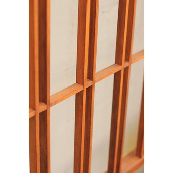 異材寄木ヘリンボーンと色ガラス戸　GD621 