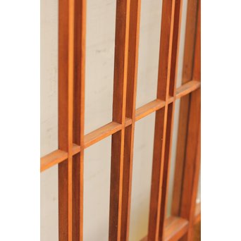 異材寄木ヘリンボーンと色ガラス戸　GD621 