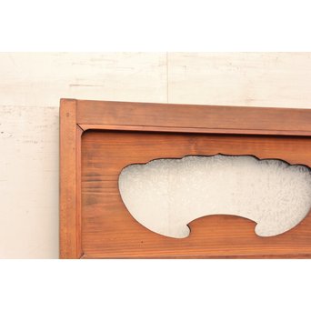 異材寄木ヘリンボーンと色ガラス戸　GD621 