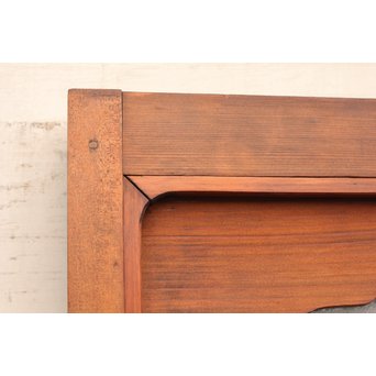 異材寄木ヘリンボーンと色ガラス戸　GD621 