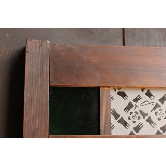 カラフル3色ガラスの雪隠戸　GD624 