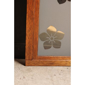 紡ぐ桜紋硝子欄間B　　R1145 