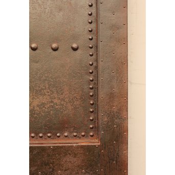 鉄づくし菊金具蔵戸　W316 