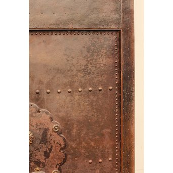 鉄づくし菊金具蔵戸　W316 