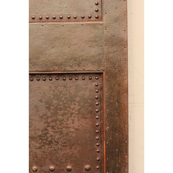 鉄づくし菊金具蔵戸　W316 