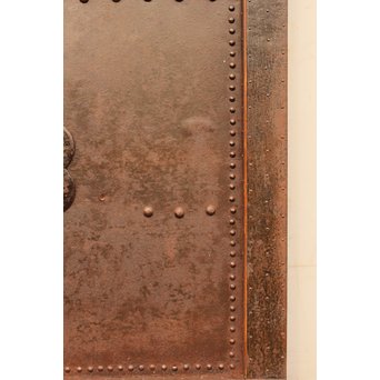 鉄づくし菊金具蔵戸　W316 