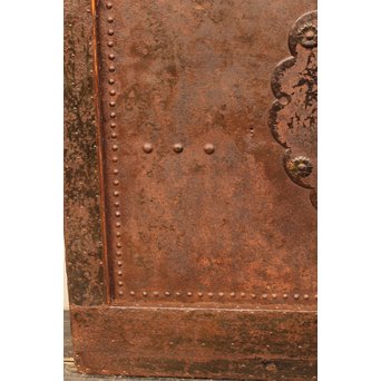 鉄づくし菊金具蔵戸　W316 