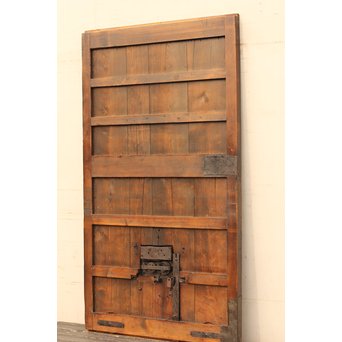 鉄づくし菊金具蔵戸　W316 