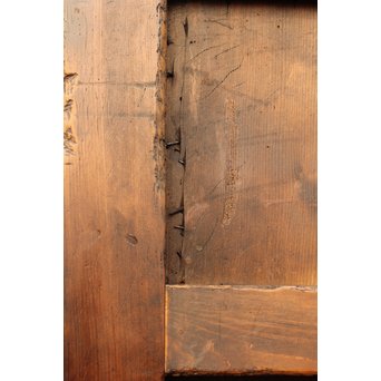 鉄づくし菊金具蔵戸　W316 