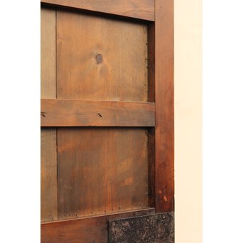 鉄づくし菊金具蔵戸　W316 