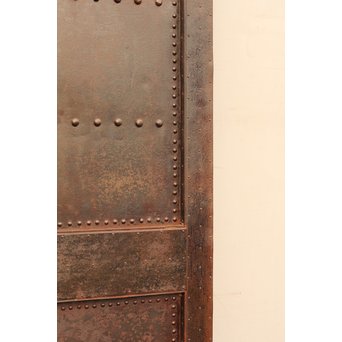 鉄づくし菊金具蔵戸　W316 