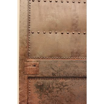 鉄づくし菊金具蔵戸　W316 