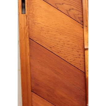 矢羽根/ヘリンボーン建具　B618 