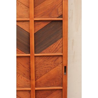 矢羽根/ヘリンボーン建具　B618 