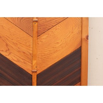 矢羽根/ヘリンボーン建具　B618 