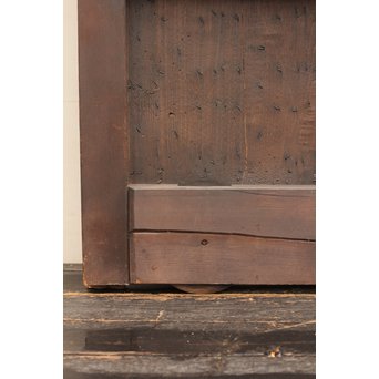 在銘金工升格子鉄づくし蔵戸　W318 