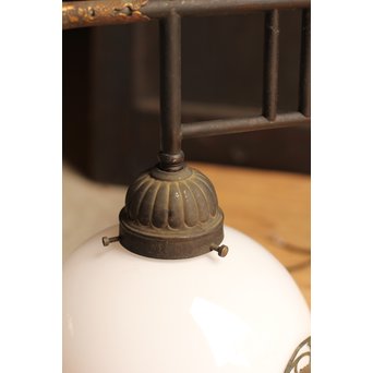 宙ブラリ菊金具の2灯照明　A1152 