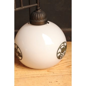 宙ブラリ菊金具の2灯照明　A1152 