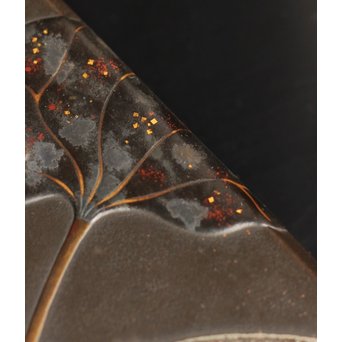 是真風蒔絵と多素材象嵌の硯箱　S1520 