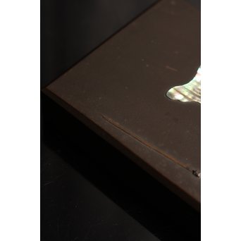 是真風蒔絵と多素材象嵌の硯箱　S1520 